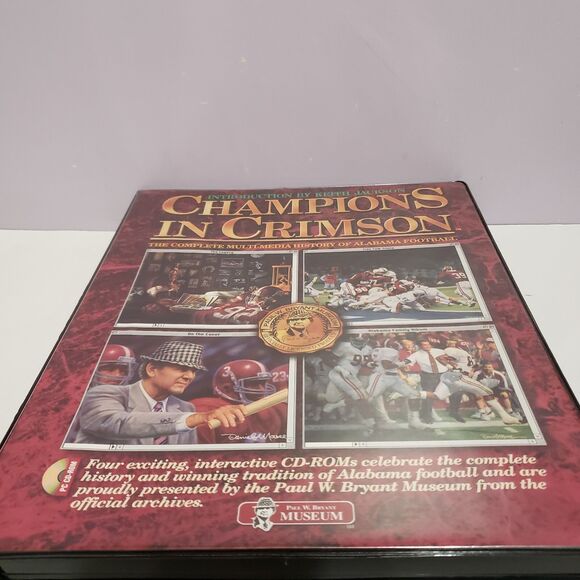 Alabama 1998  Champions in Crimson PC/ Cd -Rom Sealed Set NOB - Picture 5 of 10